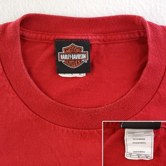 Harley Davidson Freeport Bahamas T-Shirt Biker's Paradise Motorcycles Large - Picture 5 of 9